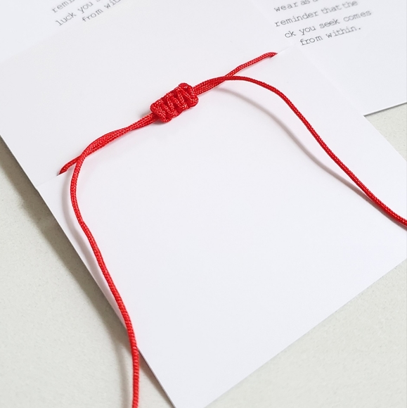 NWT 🩷Evil Eye Bracelet Red String Protection & Lucky Amulet Kabbalah🩷 - Picture 5 of 6